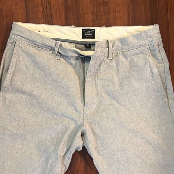 Men's Slacks - Grey Pants - NEW - J. Crew Pants - Size 30/30 - Stretch - Picture 2 of 5
